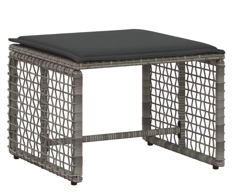 sklum es Salon de Jardin Moderne en Polyrotin et Bois d’Acacia