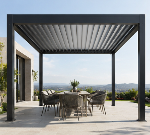 sklum es Pergola Bioclimatique en Aluminium